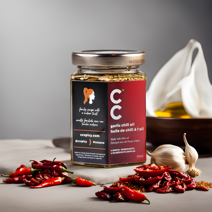 Garlic Chili Oil - Made With Olive Oil